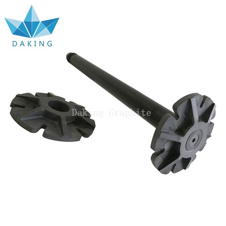 Graphite Rotor And Shaft For Aluminum Degassing